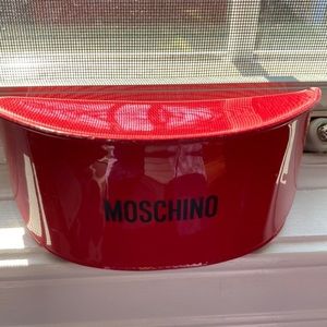 Red Moschino Sunglasses Case